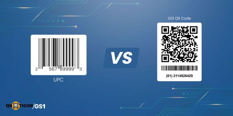 UPC vs. GS1 QR Code